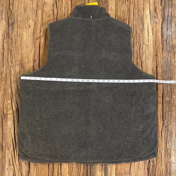 Carhartt Vest Womens 1X Olive Green Montana Sherpa Reversible 0V5607-W NEW* - Picture 8 of 9